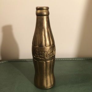 Brass Coca-Cola bottle